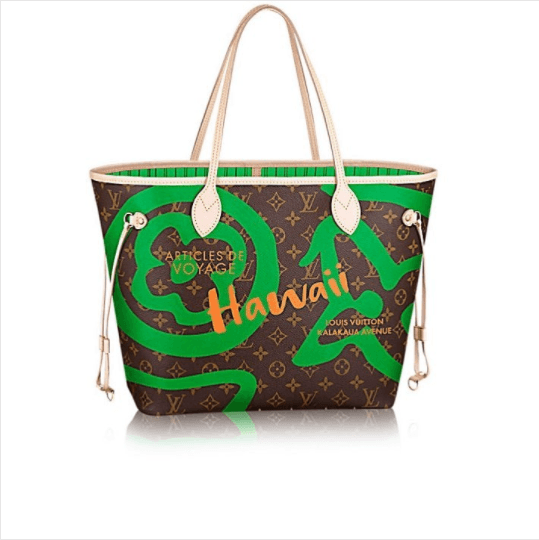 Louis Vuitton Green Logo - Louis Vuitton Limited Edition Tahitienne Cities Collection | Spotted ...