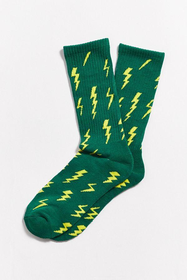 Lightning Bolt Sport Logo - Lightning Bolt Sport Sock | Urban Outfitters
