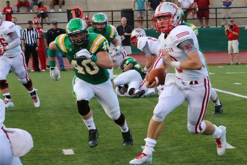 Tyler Red Raiders Logo - Baylor Blows Lead, Rallies To Upend Rhea County, 35 27