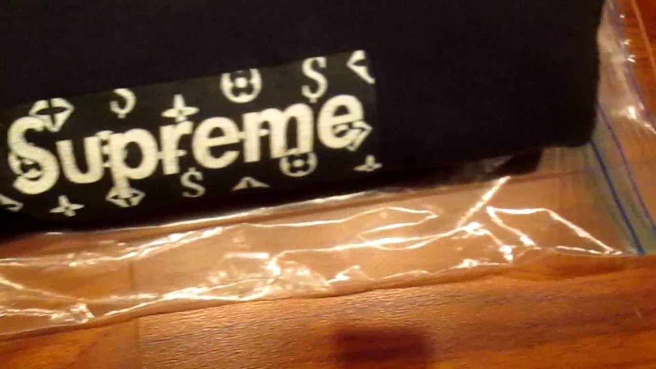 Louis Vuitton Supreme Collab Box Logo - SUPREME X LOUIS VUITTON BOX LOGO UNBOXING!!!!!!!!