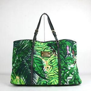 Louis Vuitton Green Logo - Louis Vuitton Green Canvas Ailleurs Cabas Limited Edition Printed GM ...