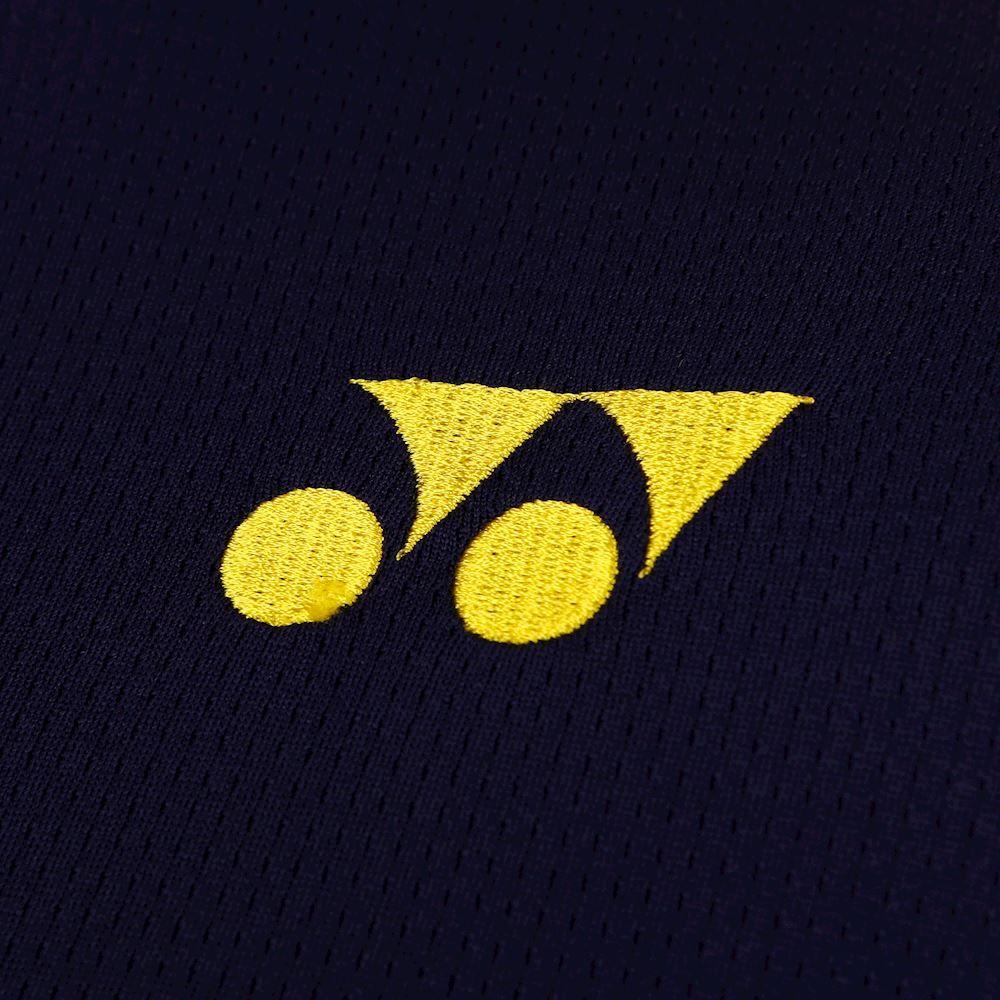 Dark Blue and Yellow Logo - Yonex Wawrinka Polo Men Blue, Yellow buy online
