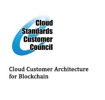 Blockchain Cloud Logo - Cloud Customer Architecture for Blockchain | Object Management Group