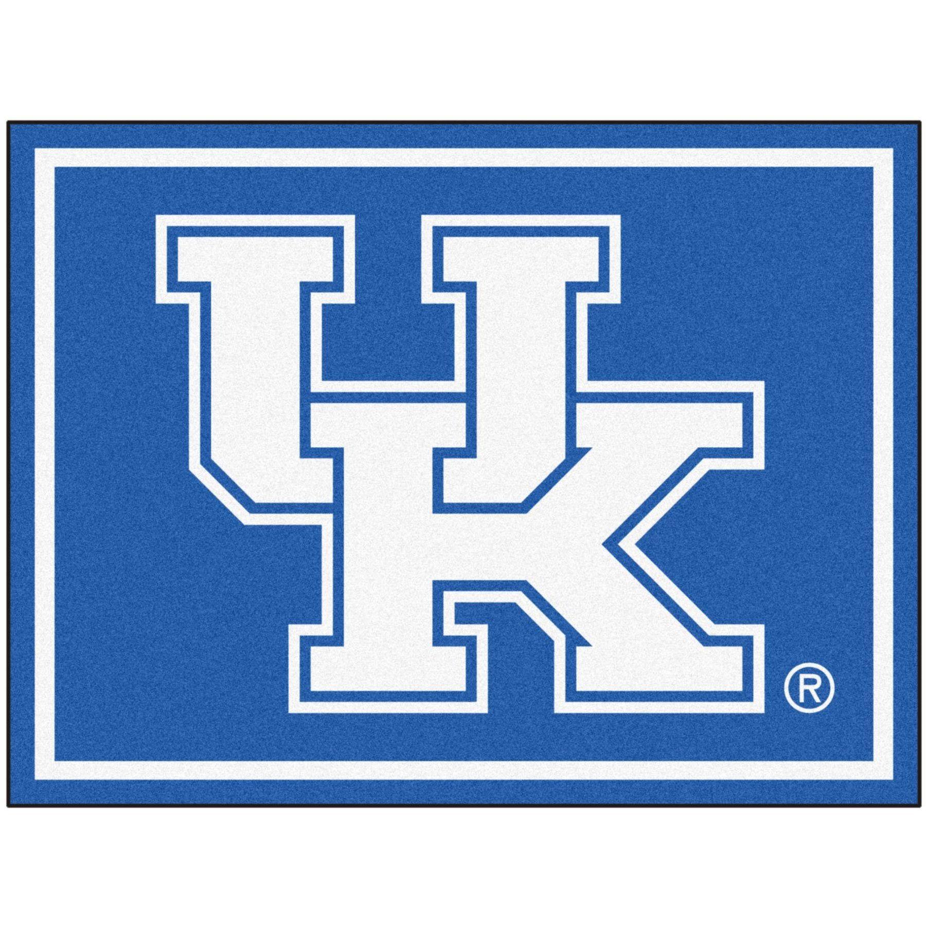 University of Kentucky Logo - University of Kentucky Giant Logo Area Rug