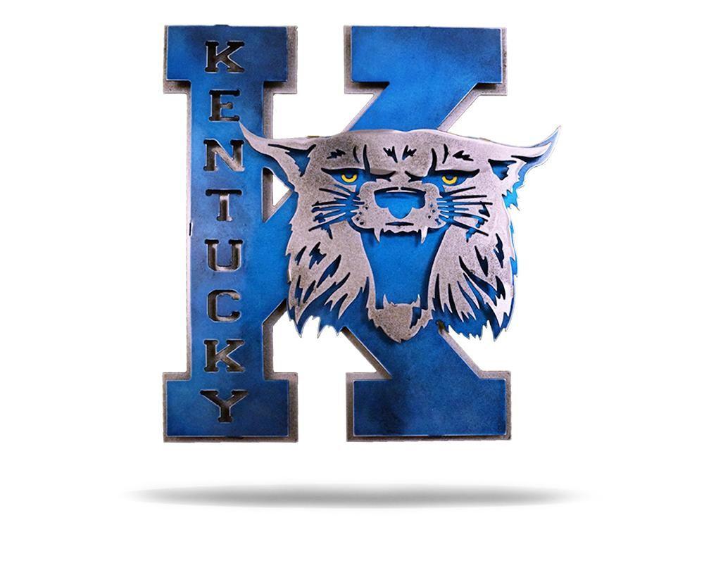 University of Kentucky Logo - University of Kentucky Vintage 1970's Power K Head Art
