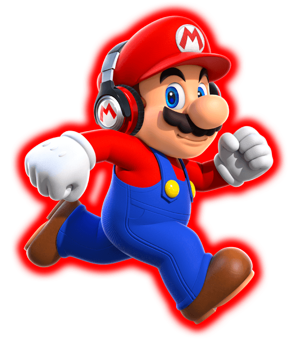 Mario Browser Logo - SUPER MARIO RUN