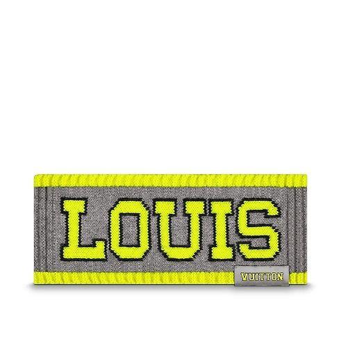 Louis Vuitton Green Logo - Fluo Louis Headband - ACCESSORIES | LOUIS VUITTON ®