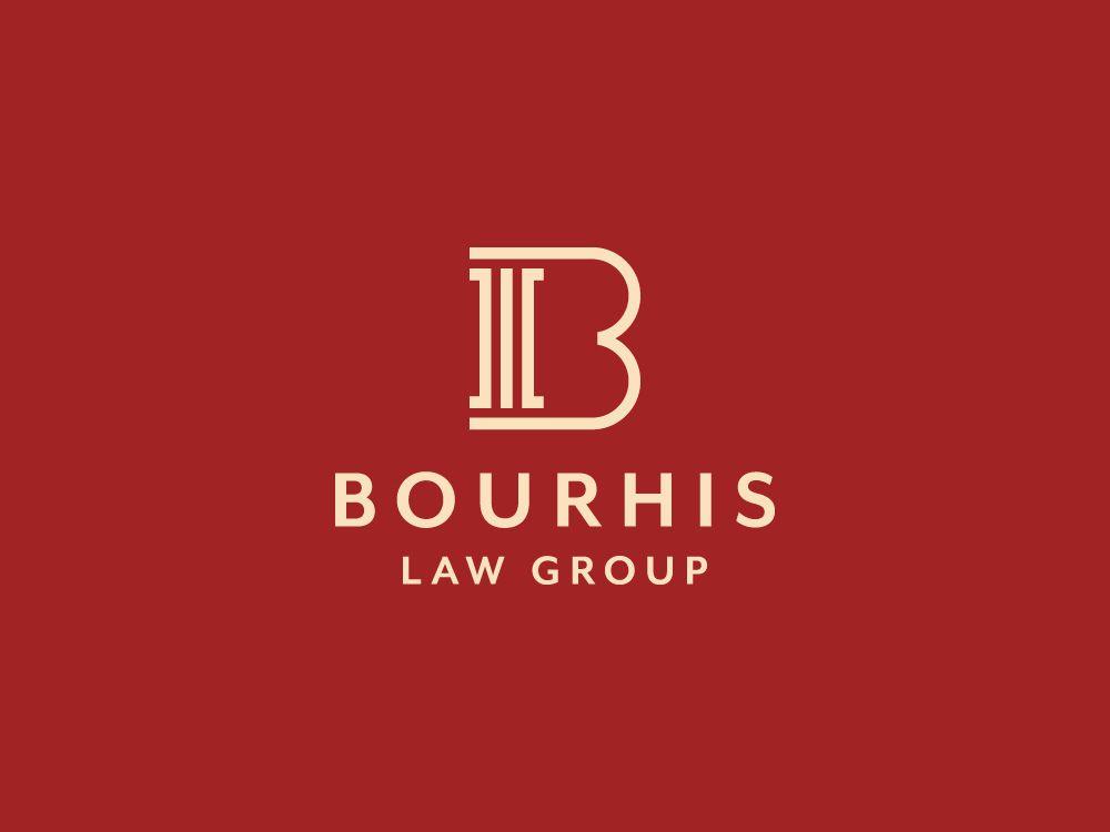 Red Law Logo - Bourhis Law Group by Victor Berriel | Dribbble | Dribbble