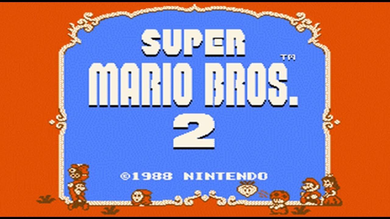 Mario Browser Logo - Super Mario Bros. 2 USA Madness (NES) HD Complete Walkthrough