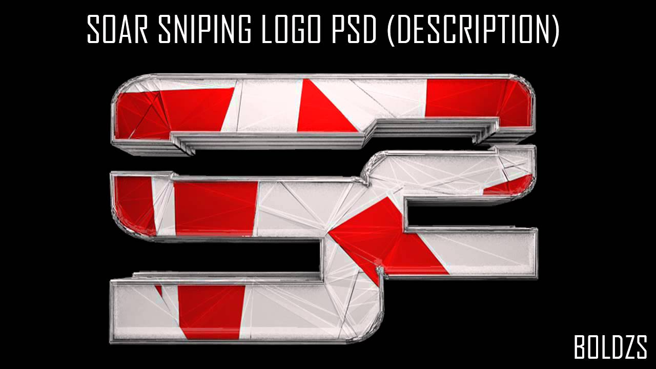 soar sniping logo template