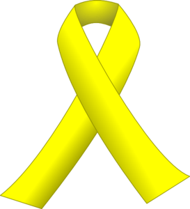 Yellow Ribbon Logo - Yellow Ribbon Clip Art at Clker.com - vector clip art online ...