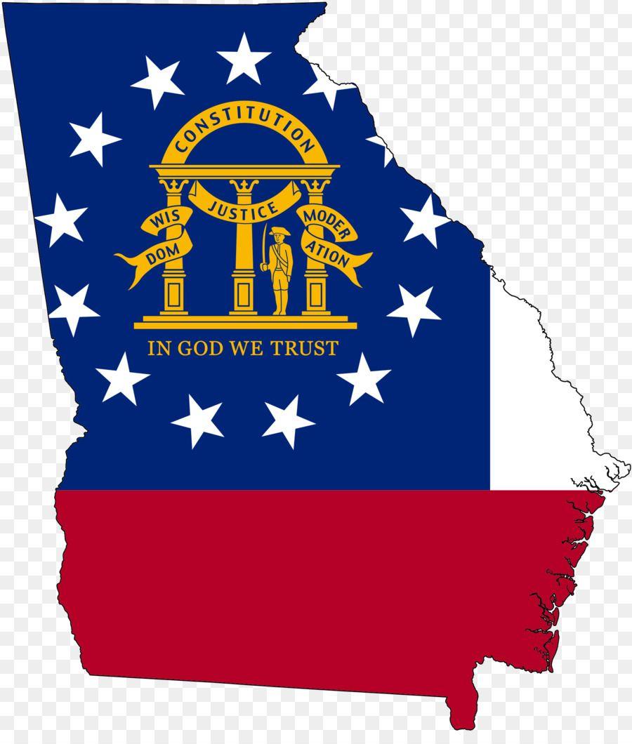 USA Georgia Logo - Flag of Georgia Map Flag of the United States png download
