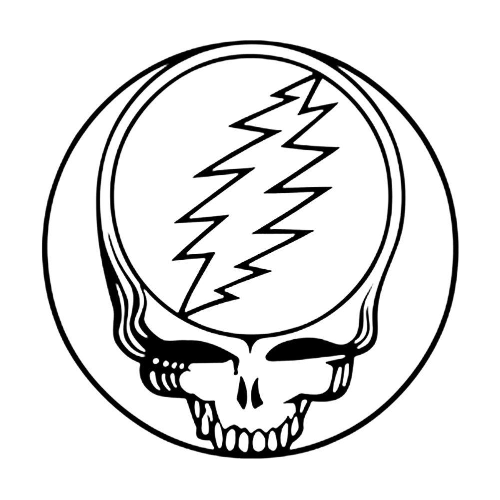 Grateful Dead Stealie Logo - Free Grateful Dead Lightning Bolt Drawing, Download Free Clip Art ...
