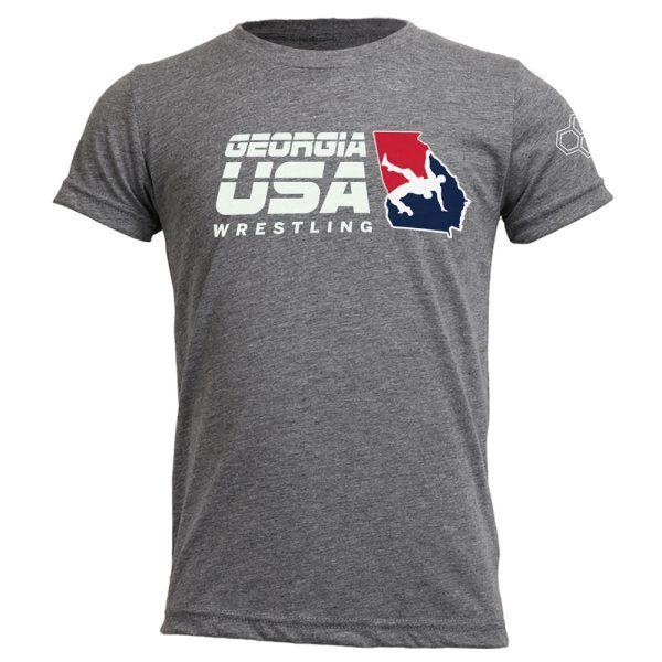 USA Georgia Logo - Georgia USA Logo Youth T-Shirt | Team Georgia | RUDIS