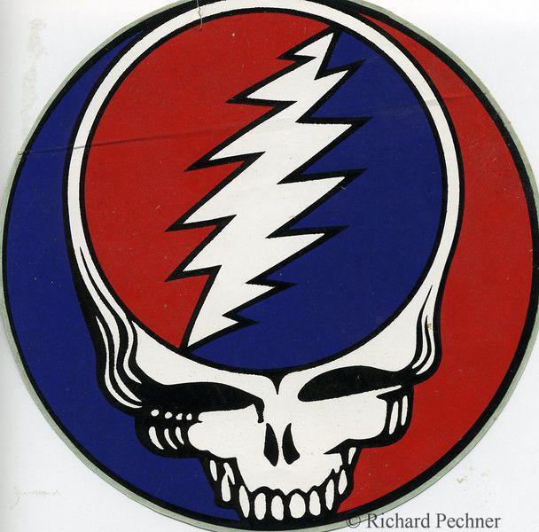 Grateful Dead Stealie Logo - The Original Steal Your Face Sticker : gratefuldead