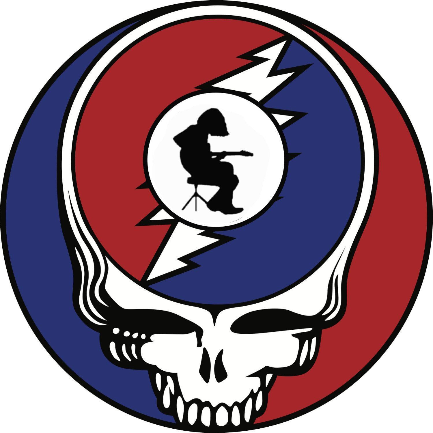 Grateful Dead Stealie Logo - 10 Stealie Mikey Stickers. Grateful Dead and Widespread Panic. | Etsy