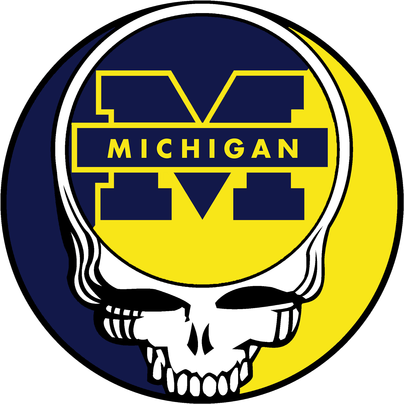 Grateful Dead Stealie Logo - University of Michigan Stealie - Imgur