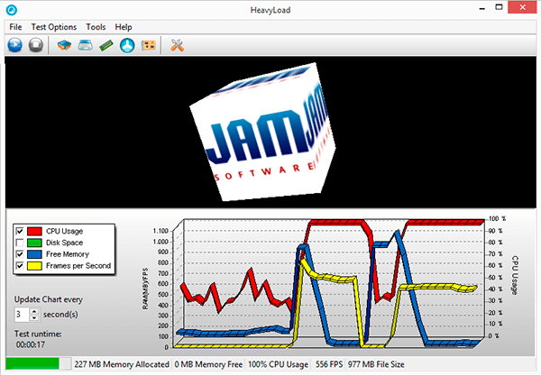 Computer Processor Logo - HeavyLoad - Free Stress Test Tool for Your PC