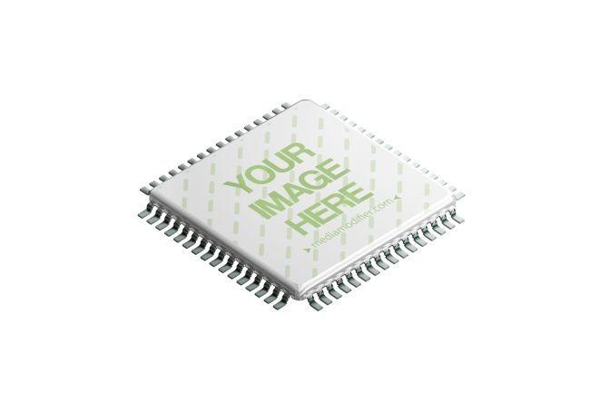 Computer Processor Logo - Make your own custom branded computer processor chip. An online ...