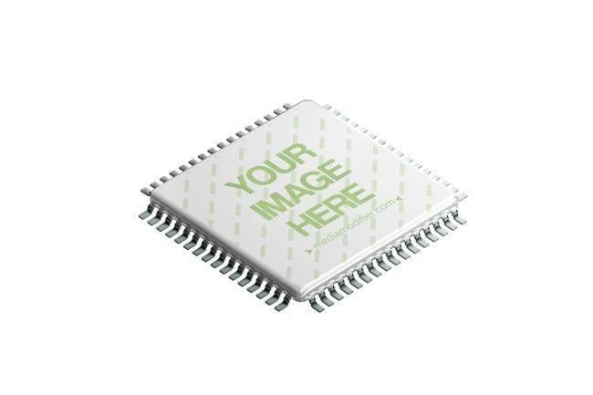 Computer Processor Logo - Make your own custom branded computer processor chip. An online