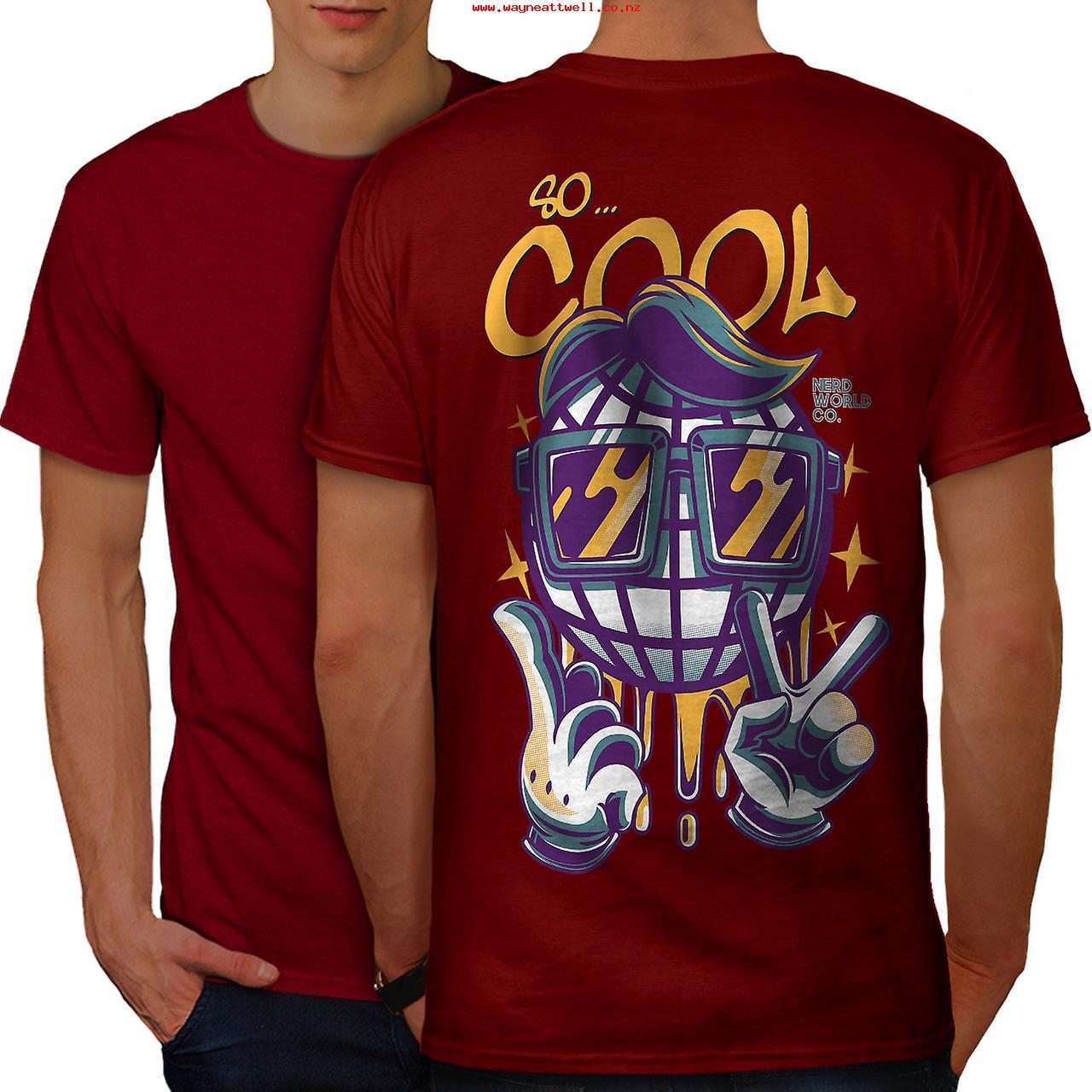 Cool Disco Logo - So Cool Disco Fashion Men RedT-shirt Back | Wellcoda 705