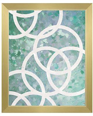 Green Rectangle With White Circles Logo - Spectacular Deal on Click Wall Art White Circles Graphic Art