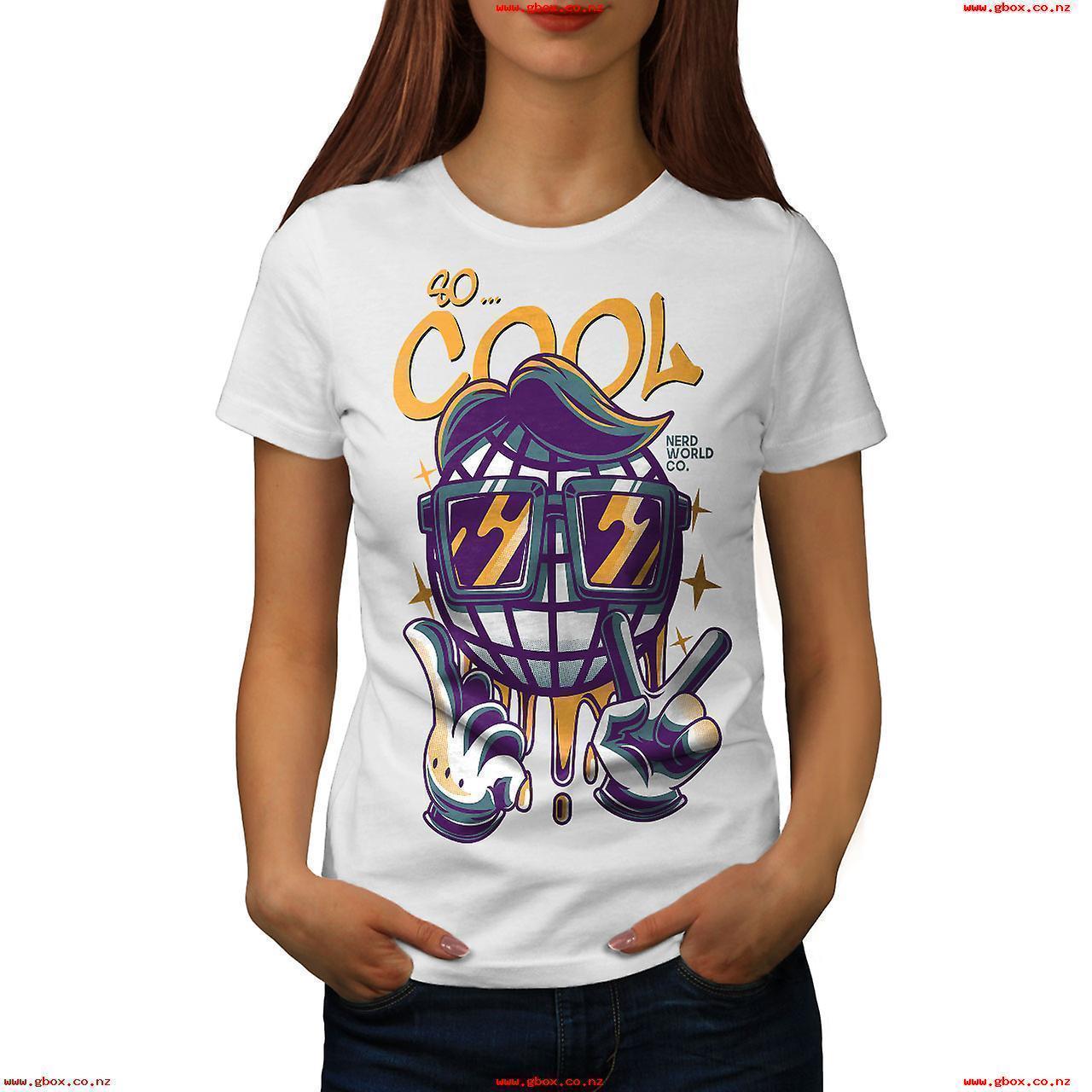 Cool Disco Logo - So Cool Disco Fashion Women WhiteT-shirt | Wellcoda 425