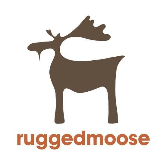 Brown Moose Logo - Rugged Moose Logo - brown, orange | My Style | Moose, Cool art, Logos