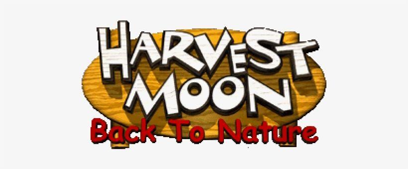 Harvest Moon Logo - Harvest Moon Back To Nature Png - Harvest Moon Game Logo PNG Image ...