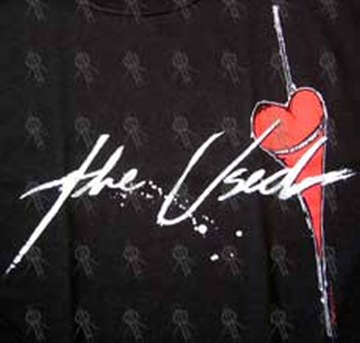 The Used Logo - USED, THE - Black 'In Love And Death' Logo T-Shirt (Clothing, Shirts ...