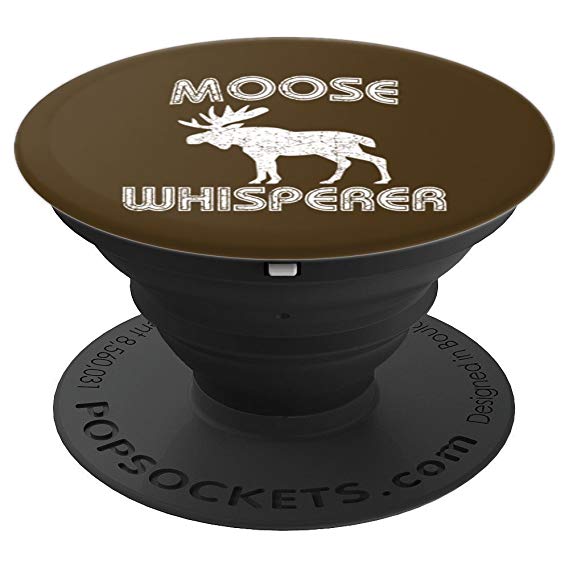 Brown Moose Logo - Amazon.com: Moose Whisperer Funny Moose Gift Brown Mobile Accessory ...