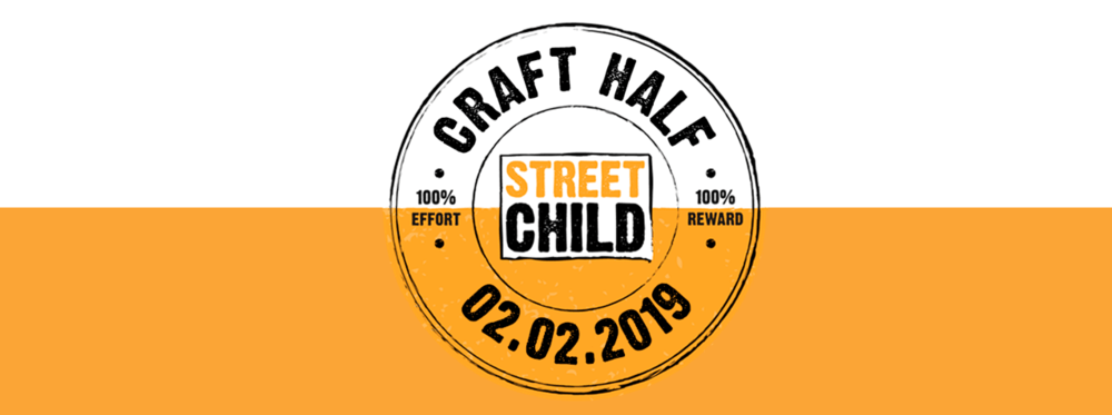 Orange Half Circle Logo - Craft Half Thetford — Street Child