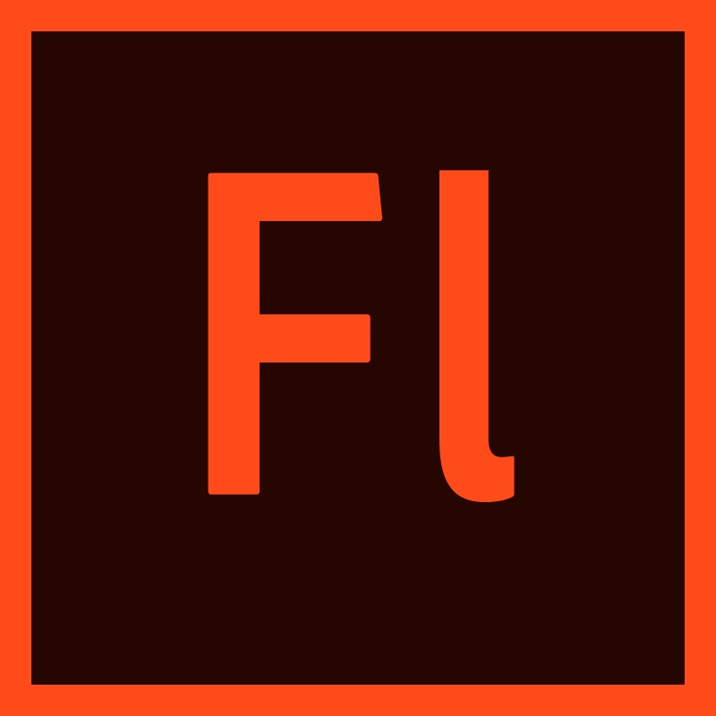 Flash CC Logo - Adobe Flash Professional CC Vector Logo | Free Vector Silhouette ...