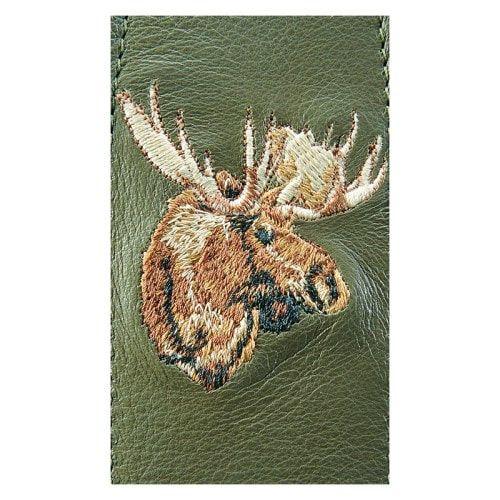 Brown Moose Logo - Levy Leather Rifle Sling Moose Logo