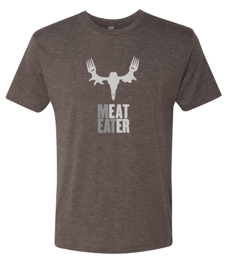 Brown Moose Logo - MeatEater Store - MeatEater Logo Tee - Brown