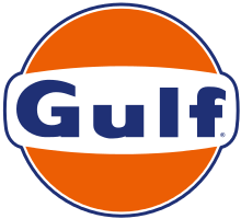 Orange Chevron Logo - Gulf Oil