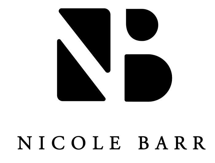 Flower and Diamonds Logo - Nicole Barr, Pearl Necklace