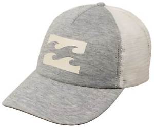 Billabong Wave Logo - Billabong Wave Logo Women's Trucker Hat - Athletic Grey - New | eBay