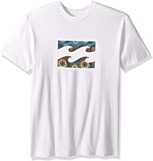 Billabong Wave Logo - Billabong Men's Wave Logo T Shirts, Black Team, Small