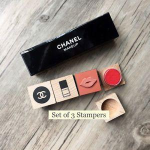 Flash CC Logo - CHANEL BEAUTE VIP GIFT CC LOGO STAMP STAMPER SET New in Box For ...
