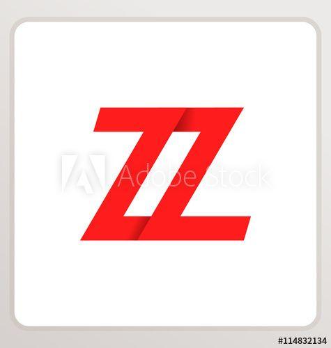 With Two Zz Logo - ZZ Two letter composition for initial, logo or signature. - Buy this ...