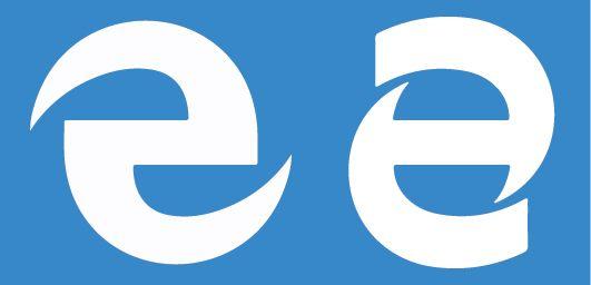 Cool Microsoft Edge Logo - Here I've made some cool concept - added