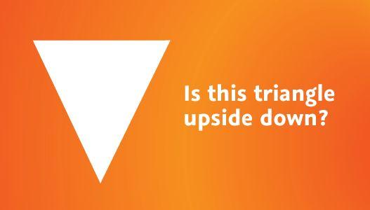 Orange Upside Down Triangle Logo - Formative Assessment And Higher Order Questions