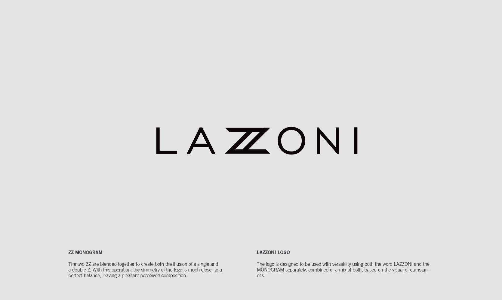 With Two Zz Logo - Lazzoni — LORIS PIGNOLETTI