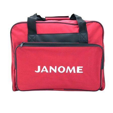Janome Logo - Janome Sewing Machine Tote Bag in Red with Janome Logo - Walmart.com