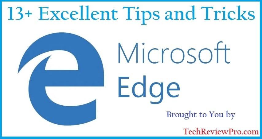 Cool Microsoft Edge Logo - 13 Excellent Microsoft Edge Tips and Tricks for Windows 10 Beginners