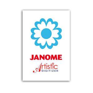 Janome Logo - Janome Artistic Digitizer Software - Digital Cutter - Embroidery ...