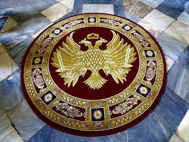 Red Double Headed Eagle Logo - Greek Orthodox Symbol. Part 5: Spirit Guides and Psychic