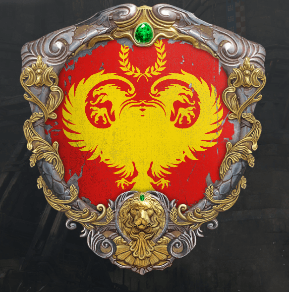 Red Double Headed Eagle Logo - My attempt at a Roman Double Headed Eagle