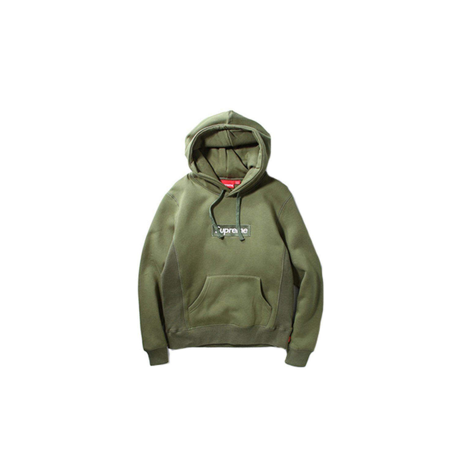 正規品 Supreme ボックス ロゴ Box Logo Hooded パーカー ライム